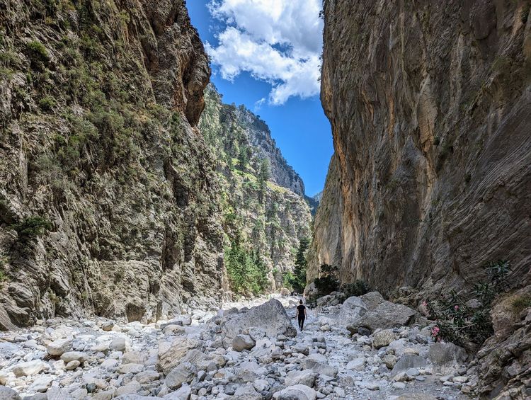 Samaria Gorge: the best hike in Crete