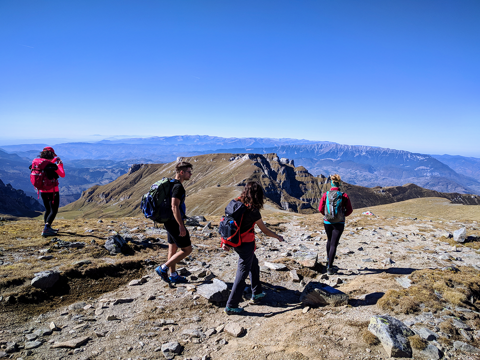 Tiganesti ridge – the best panoramic views in Bucegi Mountains, Romania